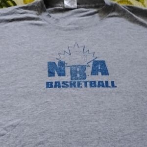 Men's Gray Vintage XL NBA Basketball #45 Shirt Tee Sports